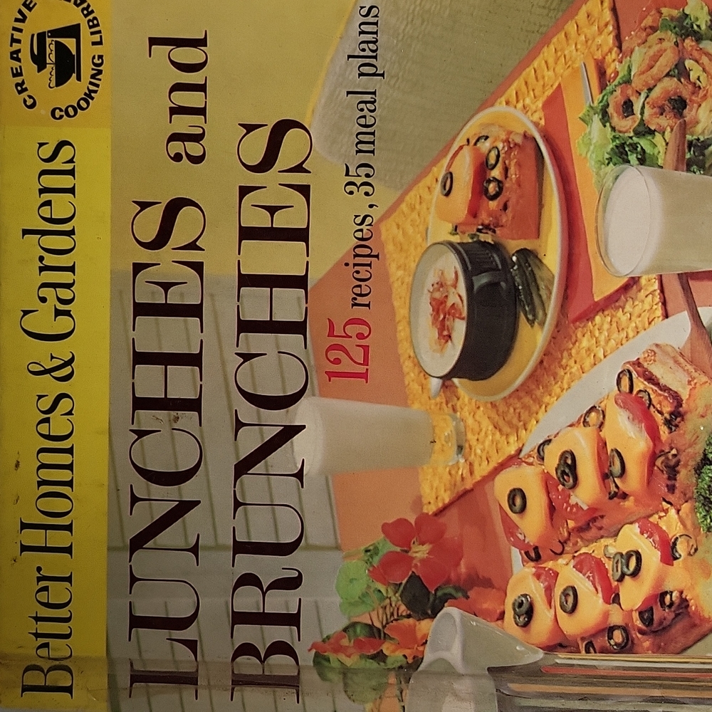 Better Homes and Gardens 1963 Lunches & Brunches Cookbook